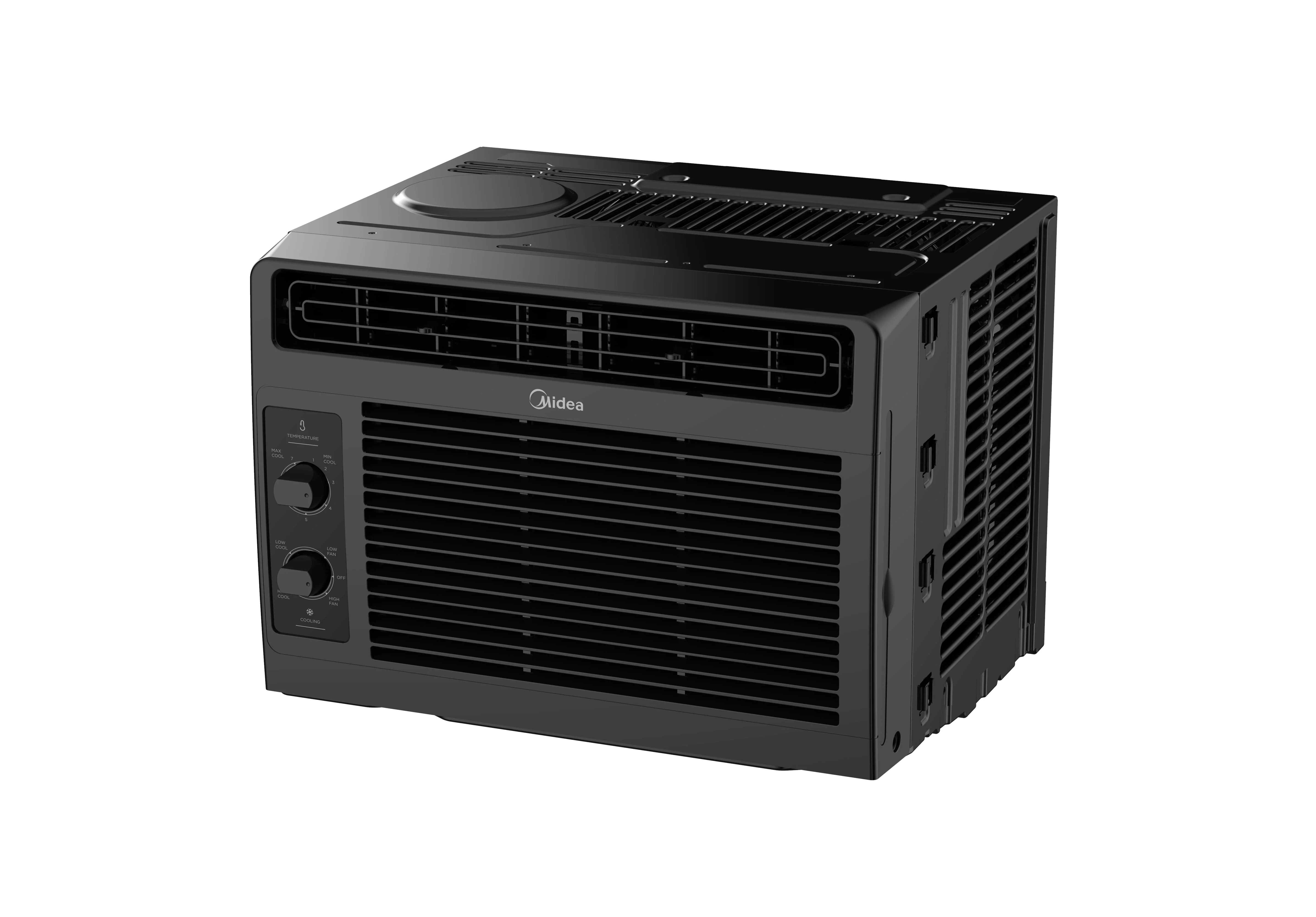 Midea 5,000 BTU 150 Sq ft Mechanical Window Air Conditioner, White, MAW05M1WWT