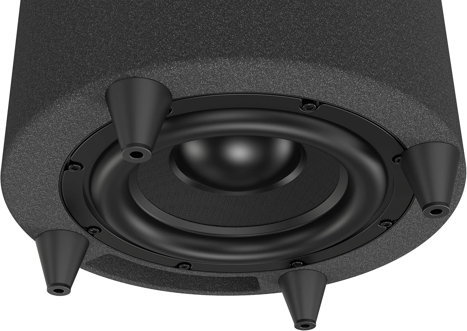 OSD Audio 400W Ported Cylinder Cabinetry Home Theater Subwoofer, Nero Tubebass-10