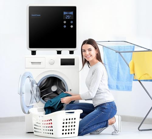 SantiCleana Ozone Laundry Washer System - 2 Outlets! - Stainless Sprayer