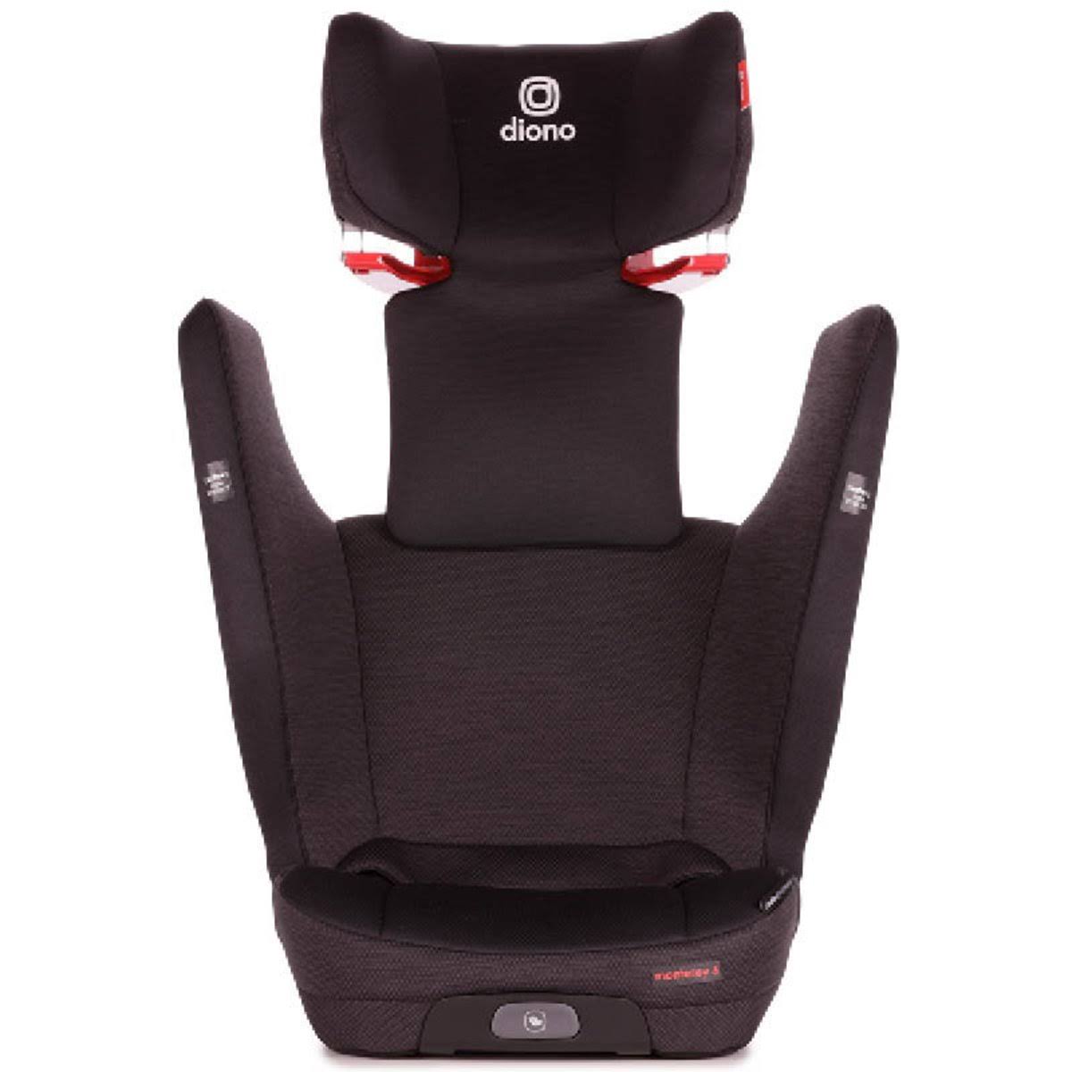 Diono Monterey 5 ist FixSafe Latch Booster Seat Black Jet