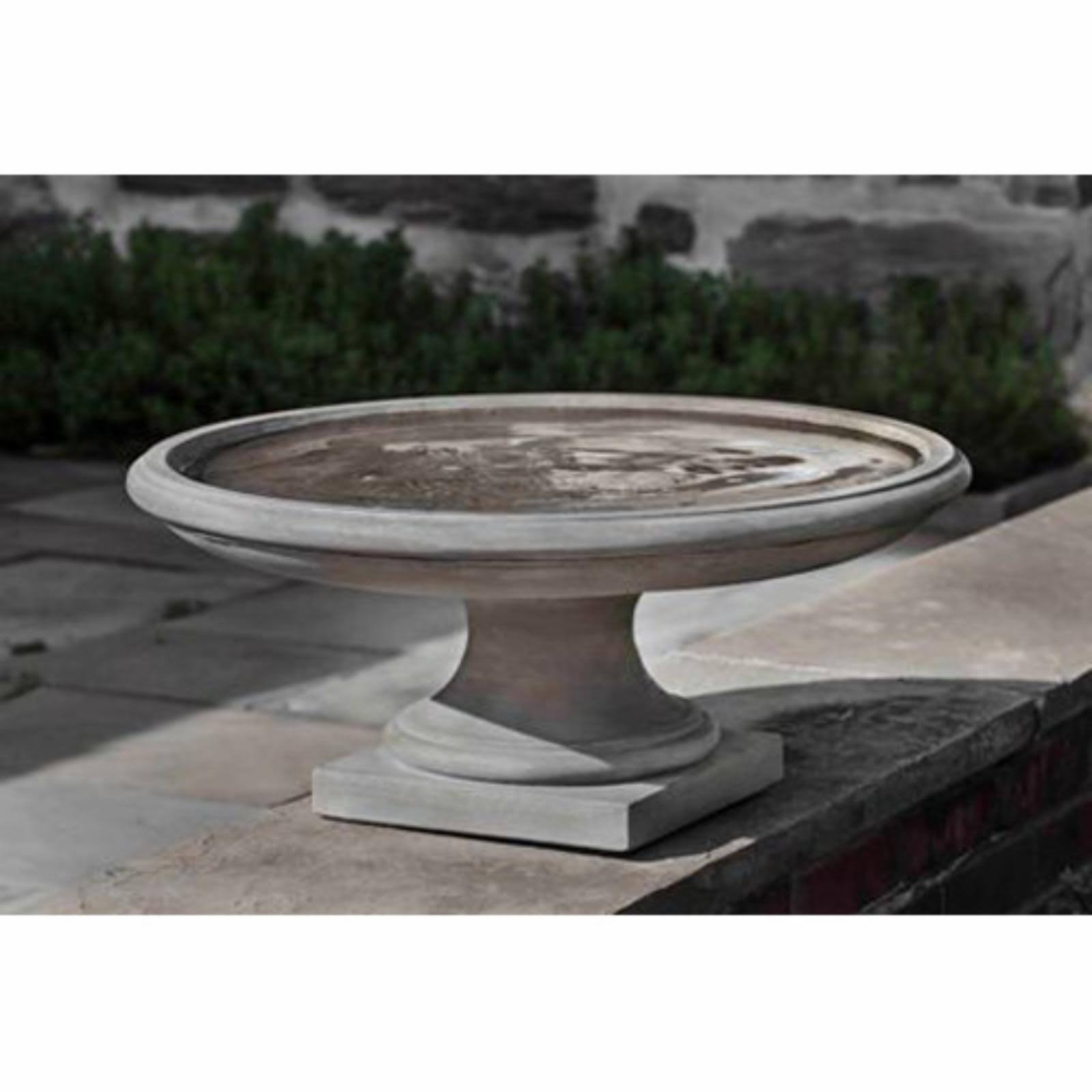 Campania International Montebello Birdbath French Limestone