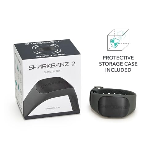 SHARKBANZ 2 Magnetic Shark Repellent Band for Swimming, Surfing, Diving, Snorkeling and All Ocean Sports
