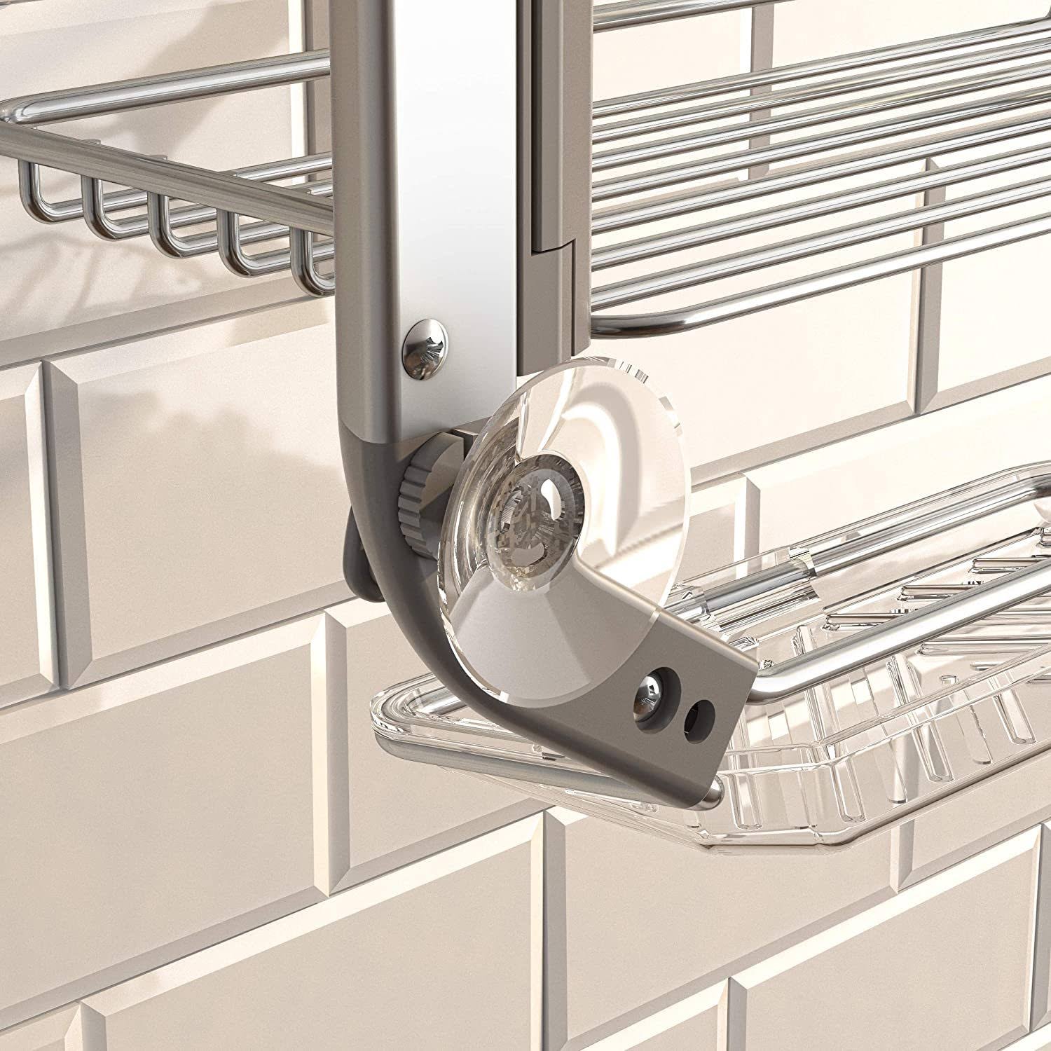 Artika CADG2-HD2 Adjustable Over-the-Shower Head/Door Caddy