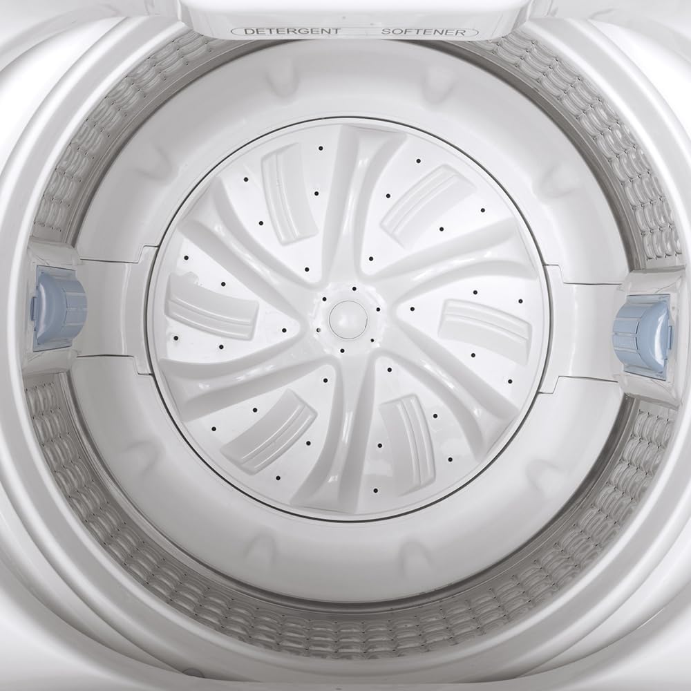 GE GNW128PSMWW Portable Top Loading Washer, 2.8 Cu. Ft Capacity, White