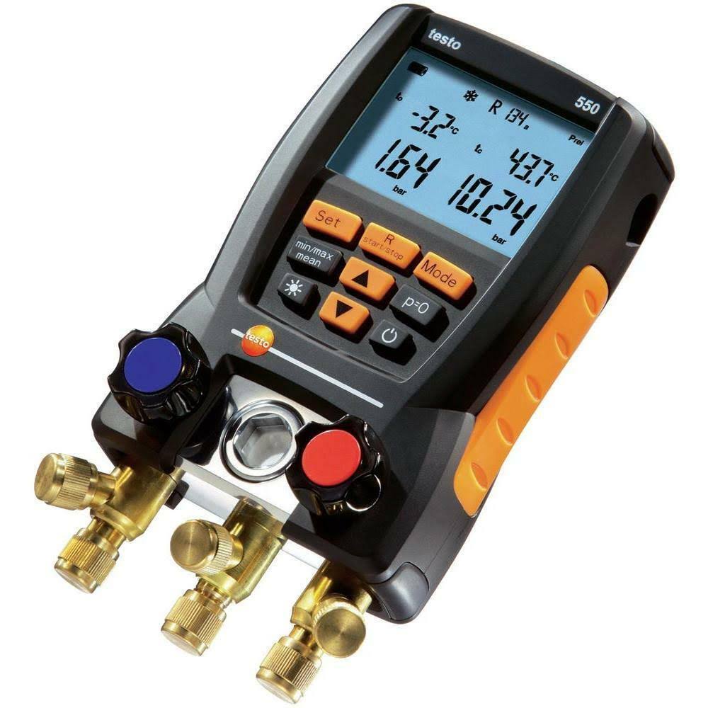 Testo 550 Refrigeration Digital Manifold