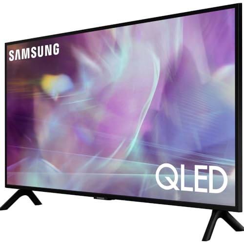 Samsung Q60DA QLED 4K Smart TV Bundle with 2 YR CPS Enhanced Protection Pack
