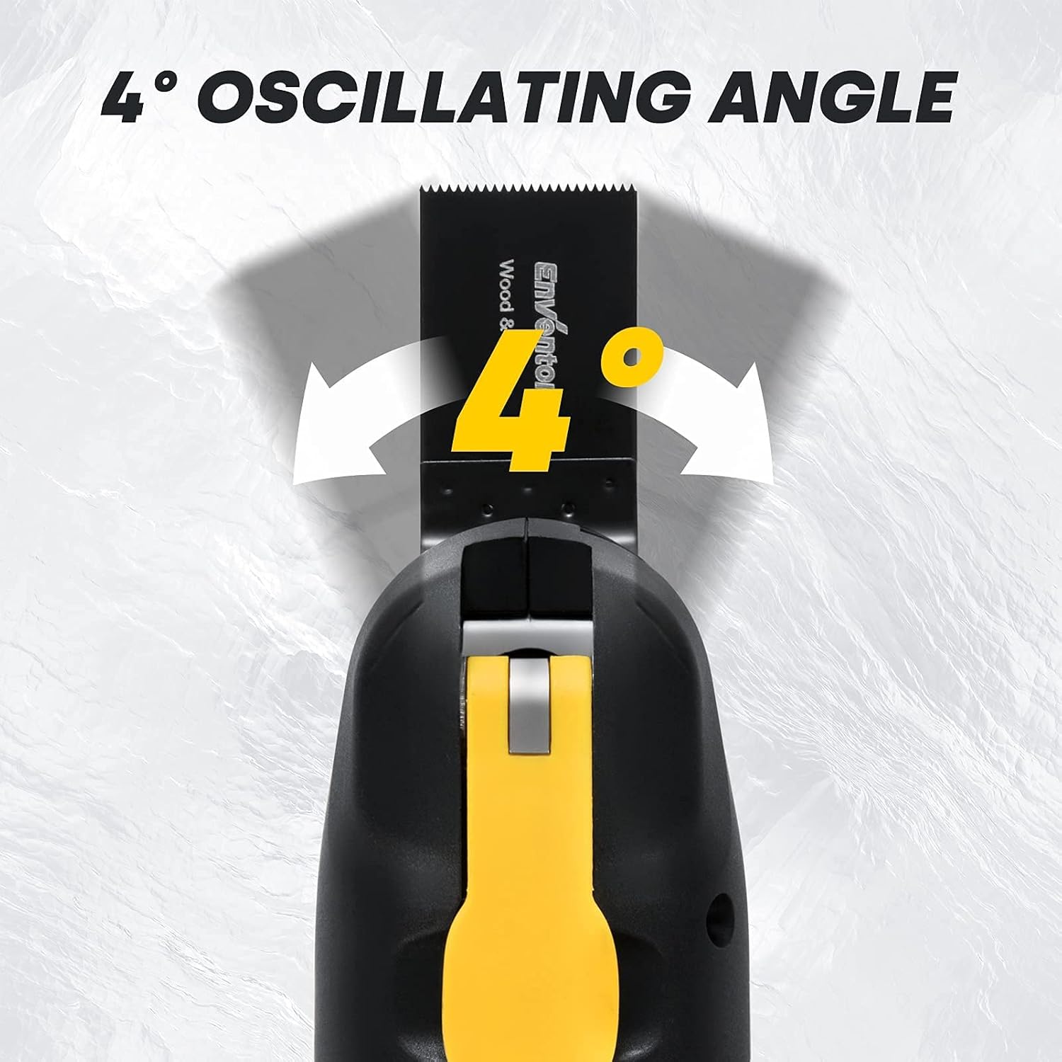Oscillating Tool, ENVENTOR 2.5-Amp Oscillating Multitool With 6 Variable Speeds & 3&deg; Oscillating Angle and 28pcs Oscillating Saw Accessories and Carrying Bag