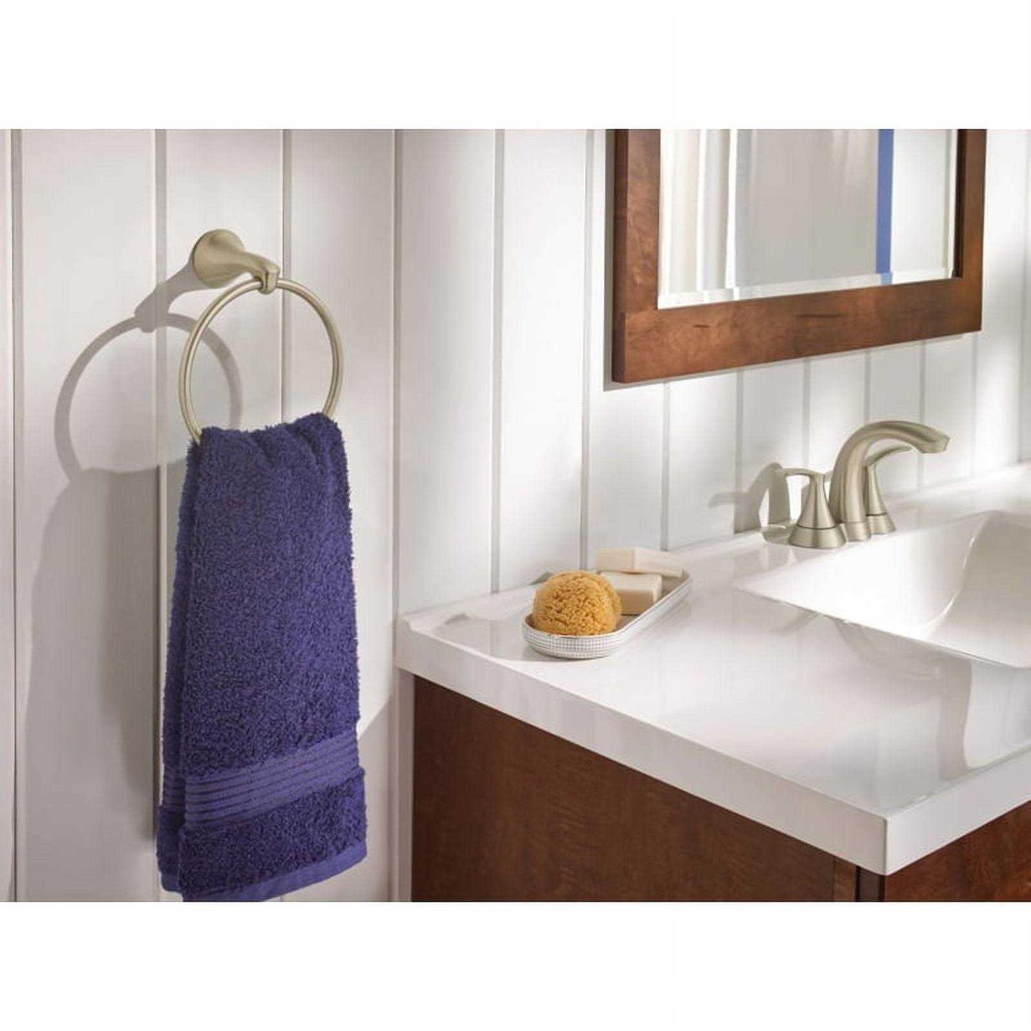 Brushed Nickel 2-Handle Moen Darcy Bathroom Faucet - Shop Hardware Tools Online Store