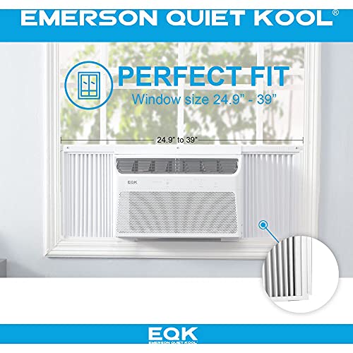 Emerson Quiet Kool Electronic Window Air Conditioner, 10,000 Btu 115V, Energy Star Certified, with LED Display and Remote Control