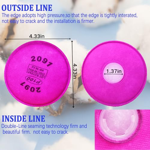 2091 P100 Particulate Filter Compatible with 2091