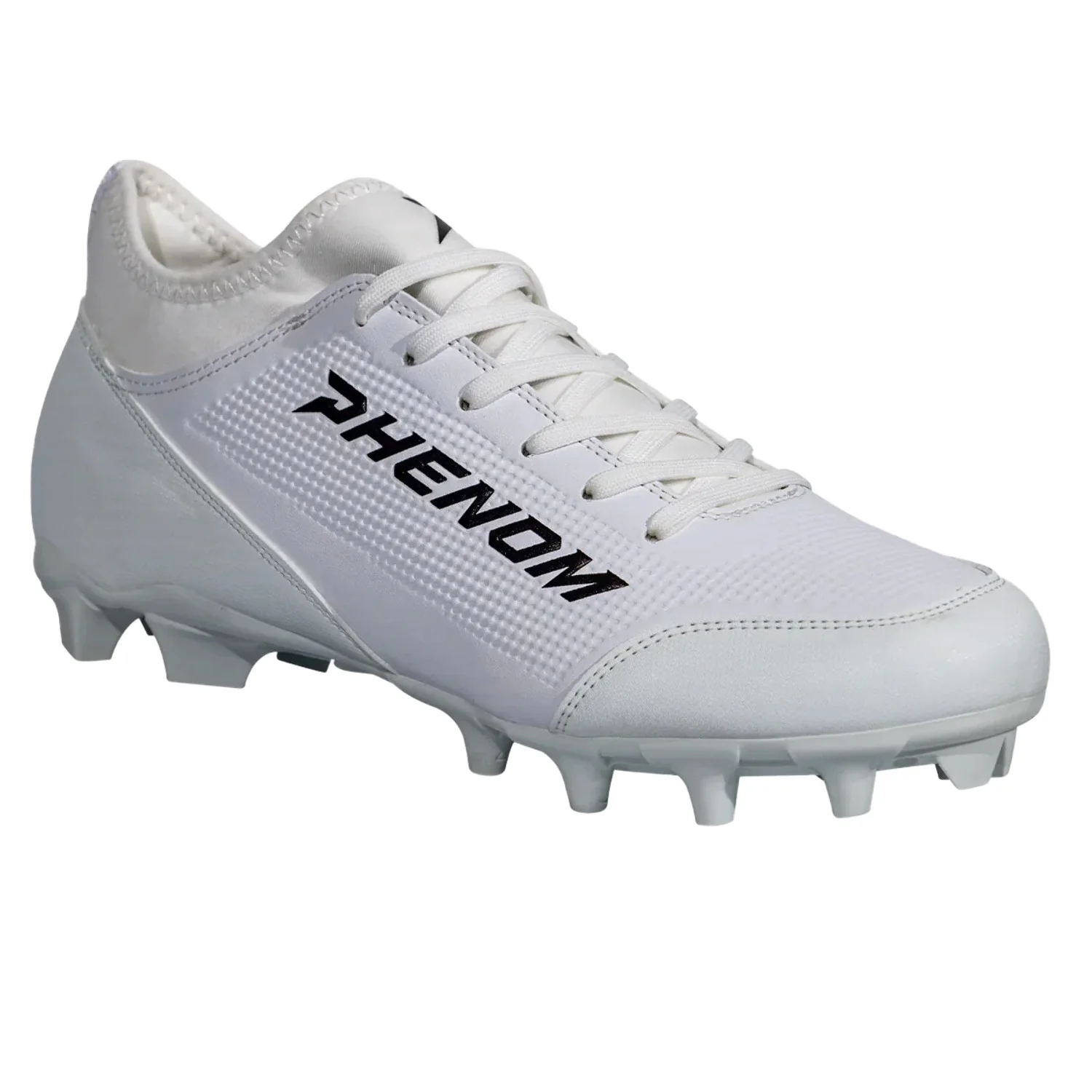 Velocity 3.0: Football Cleats - White - Curated Treasures Market