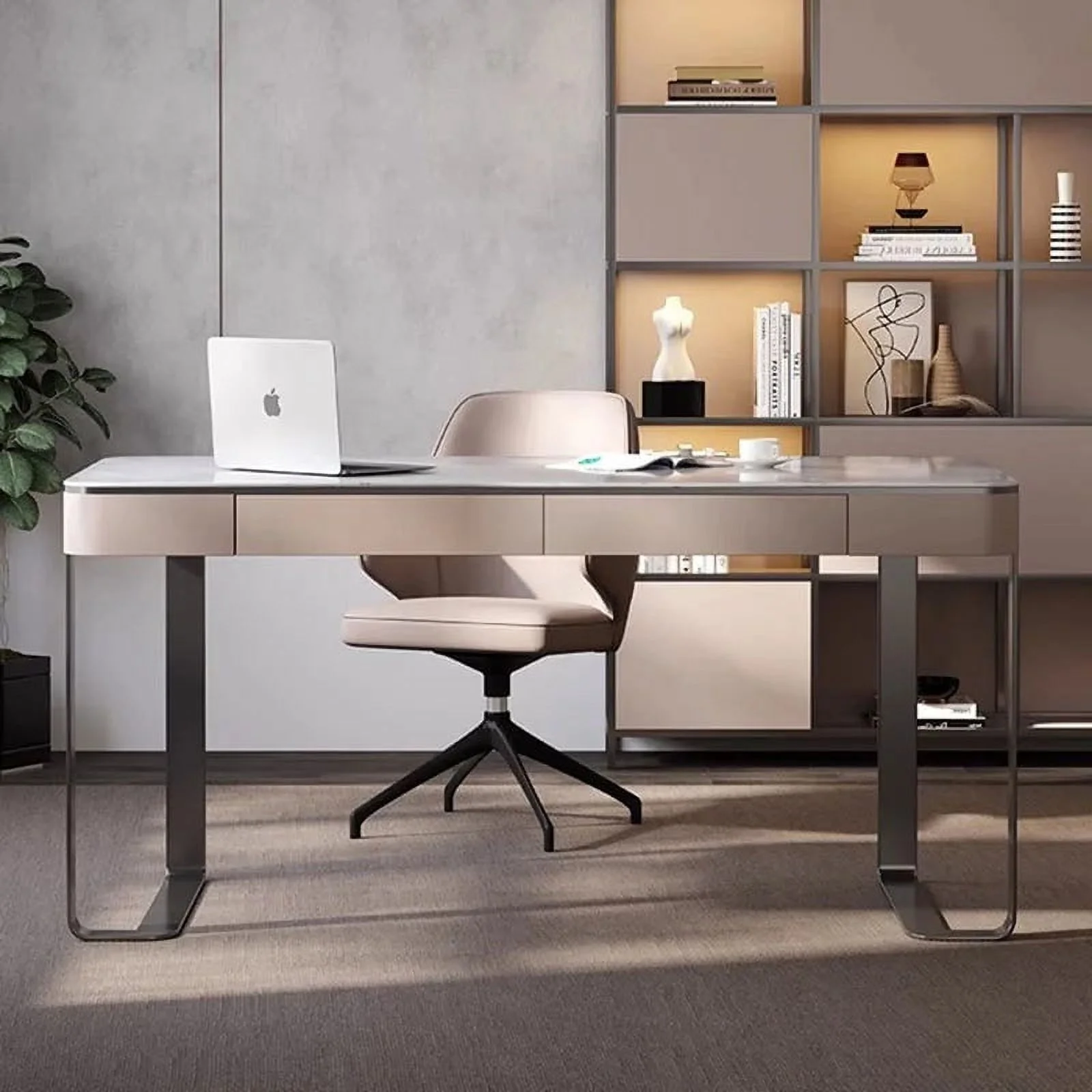 Storage Meeting Office Desk Minimalist Executive Desktops Work Modern Office Desk Luxury Adjustable Escritorios Home Furnitures