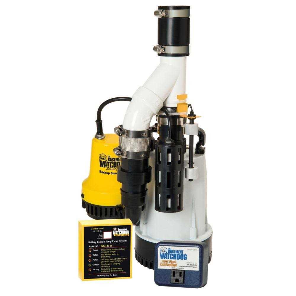 Basement Watchdog Combination Sump Pump System 1/3 HP - Shop Hardware Tools Online Store