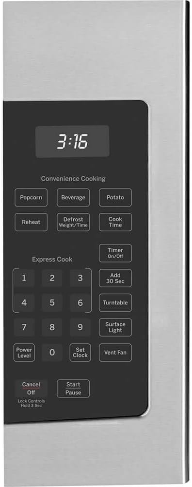 GE JVM3160RFSS 30" Over-the-Range Microwave Oven in Stainless Steel