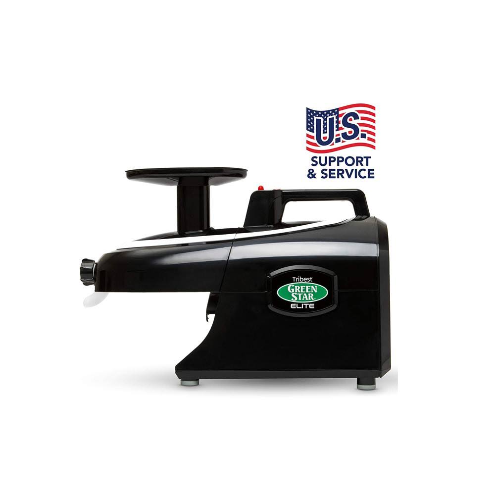 Tribest Greenstar Elite, Gse-5010 Jumbo Twin Gear Complete Masticating Juicer (Black)