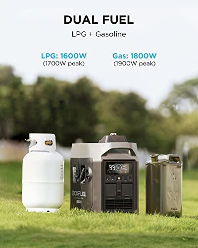 EF ECOFLOW Dual Fuel Smart Generator 1800W Bundle