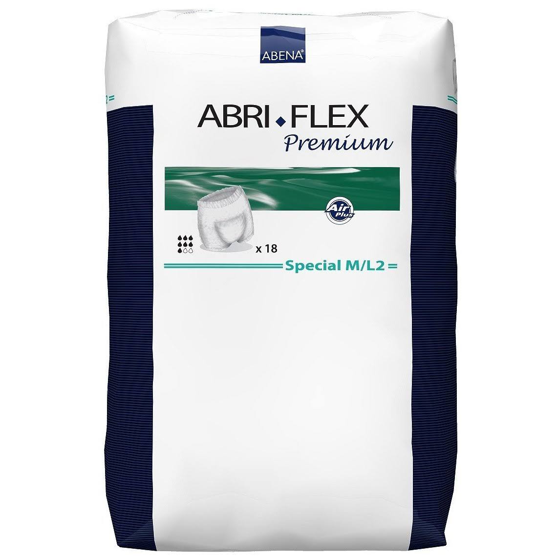 Abena Abri-Flex Special AIR-Plus Pull-On Disposable Underwear Medium/Large M/L2 (31-1/2x22 to 53x22 Waist)-Case of 108 41076