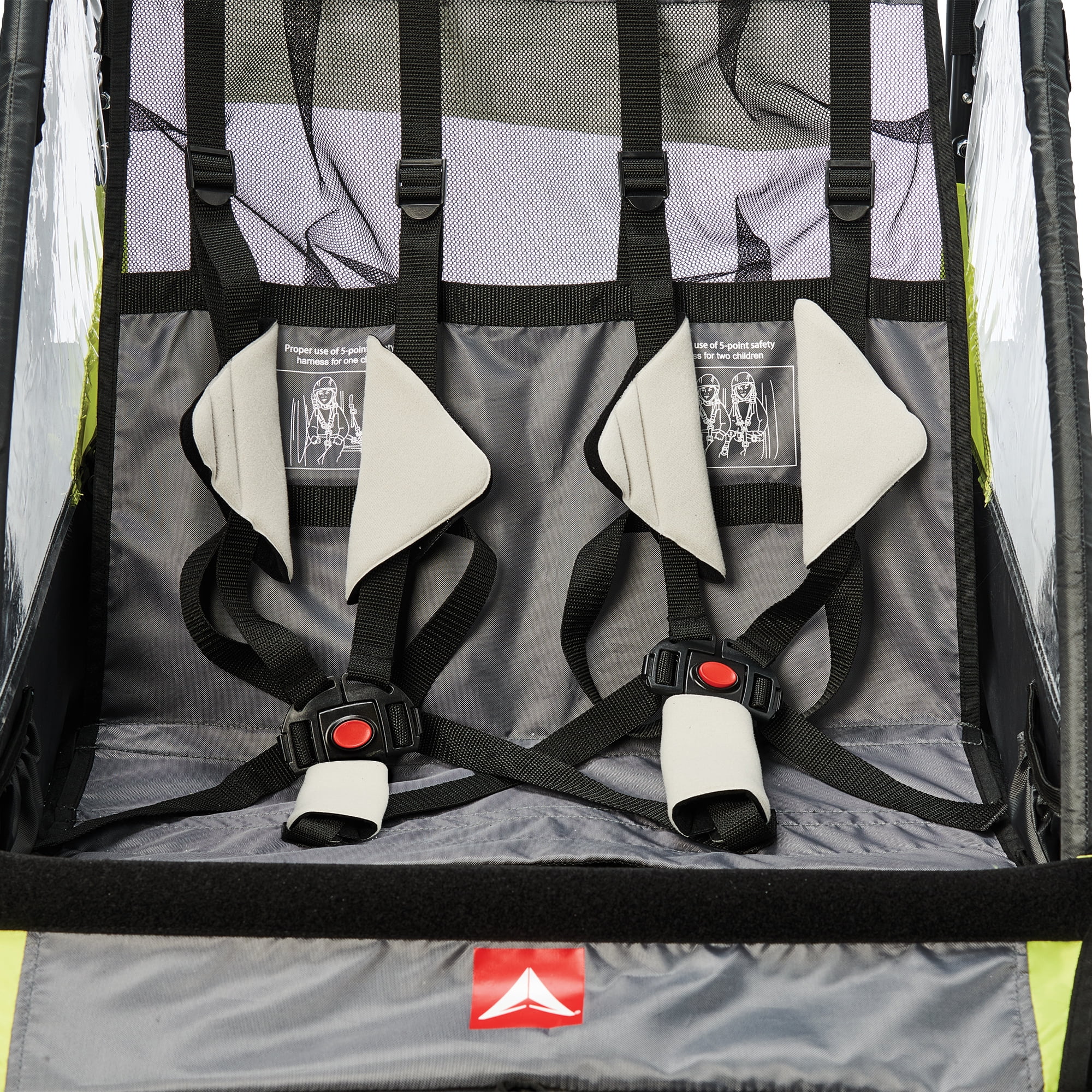 Allen Sports 2-Child Bicycle Trailer and Stroller, model AS2