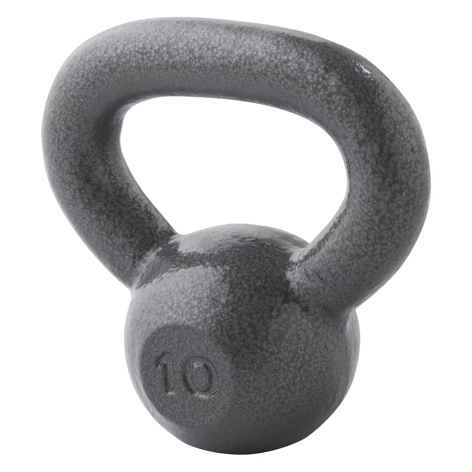 Weider, 30lb Cast Iron Hammertone Finish Kettlebell, Single