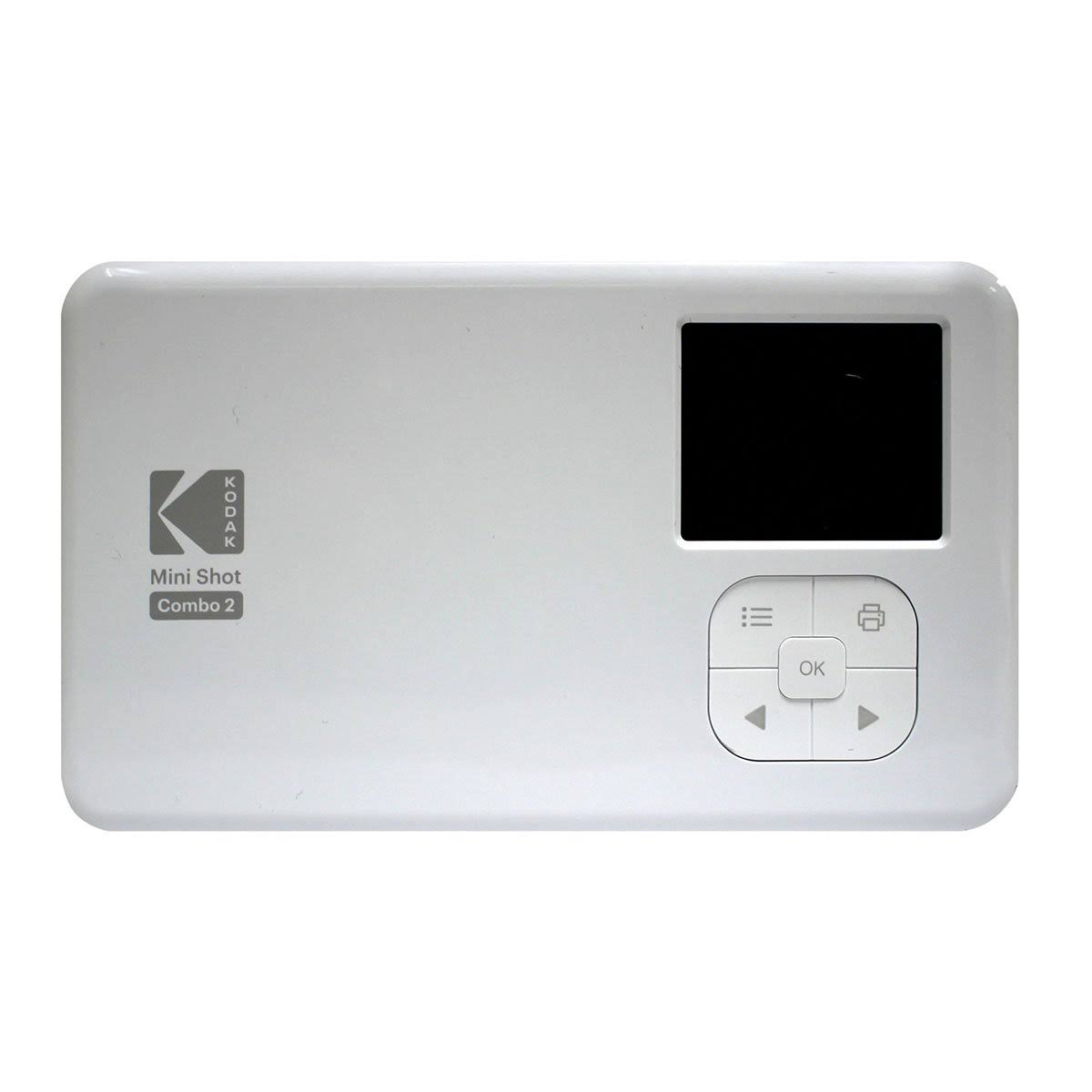 Kodak Mini Shot 2 Instant Digital Print Camera w/ Bluetooth White