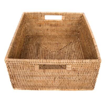 Rectangular Rattan Basket Artifacts Trading