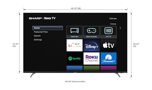 Sharp Roku El8Ur Tv 4K Ultra Hd television