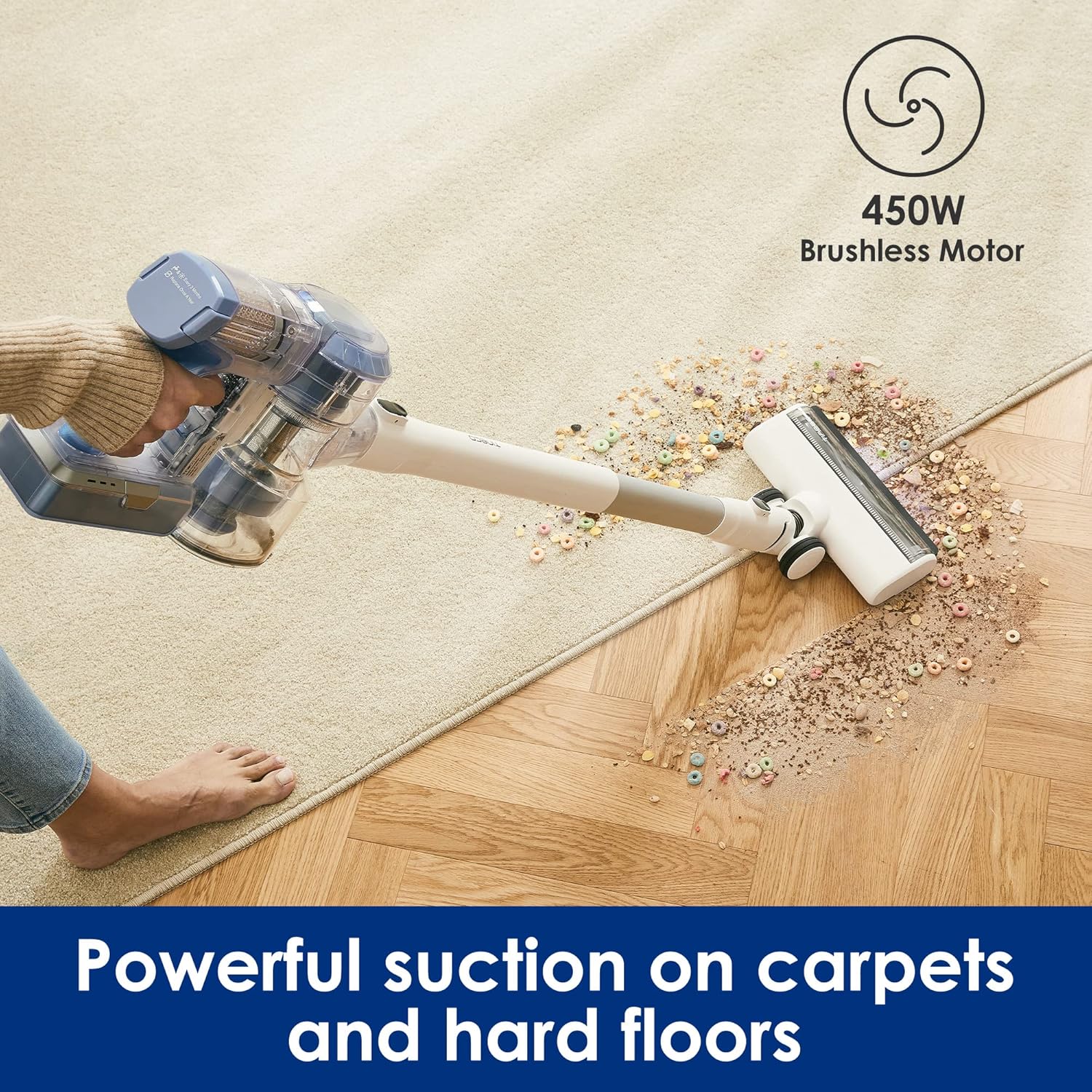 Tineco Floor ONE S6 Cordless Wet Dry Vacuum Floor Cleaner Washer A11 Pet Cordless Stick Vacuum Cleaner