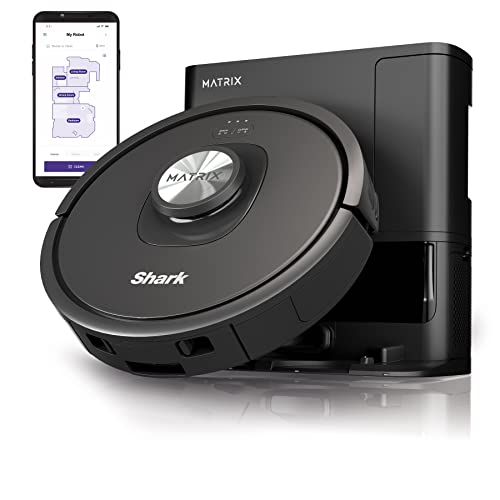 Shark AV752 ION Robot Vacuum, Tri-Brush System, Wifi Connected, 120 Min Runtime, Works with Alexa, Multi Surface Cleaning, White