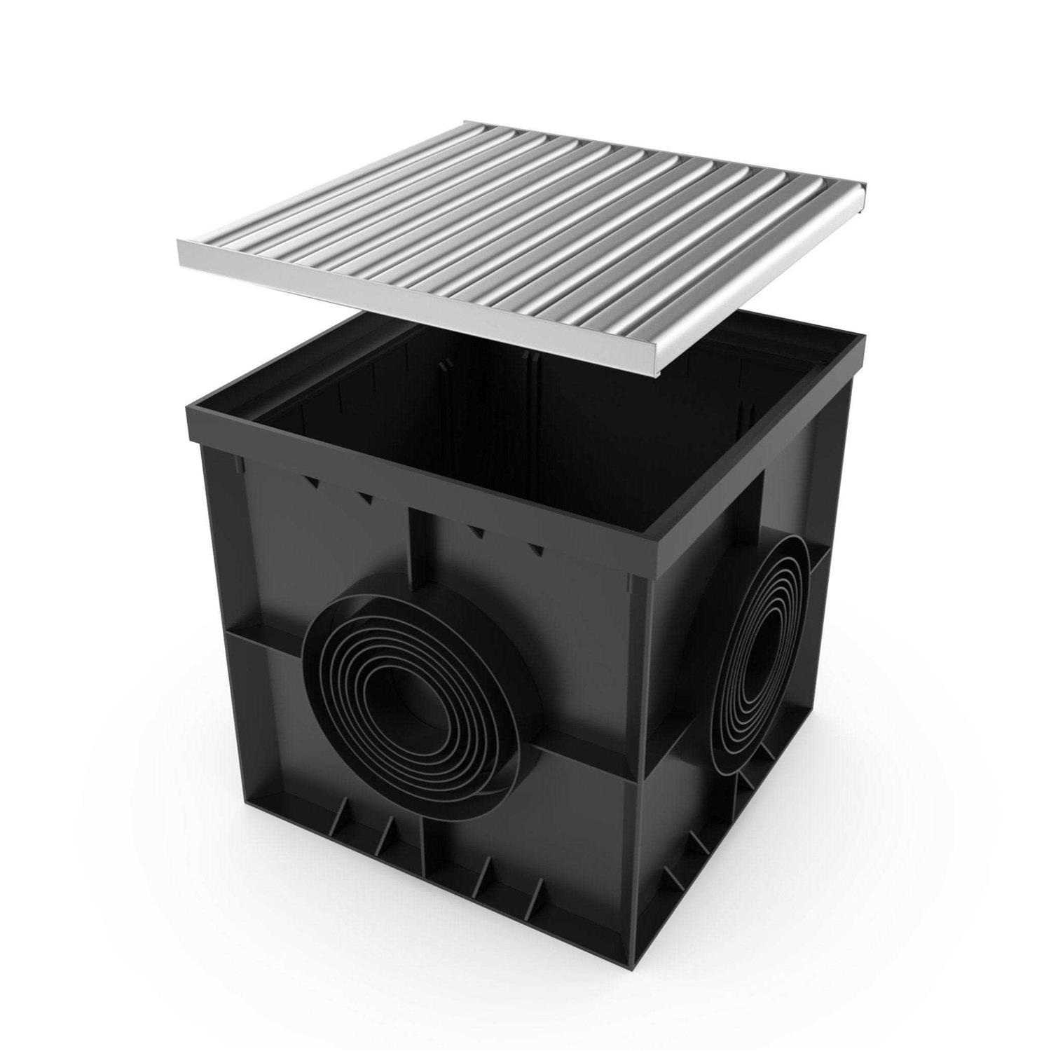 Vodaland 16x16 Catch Basin Stainless Steel ADA / Heel Proof Grate Package - Shop Hardware Tools Online Store