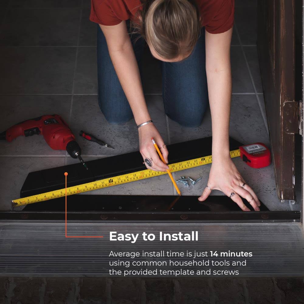 Haven Brown Mech Floor Wedge Lock