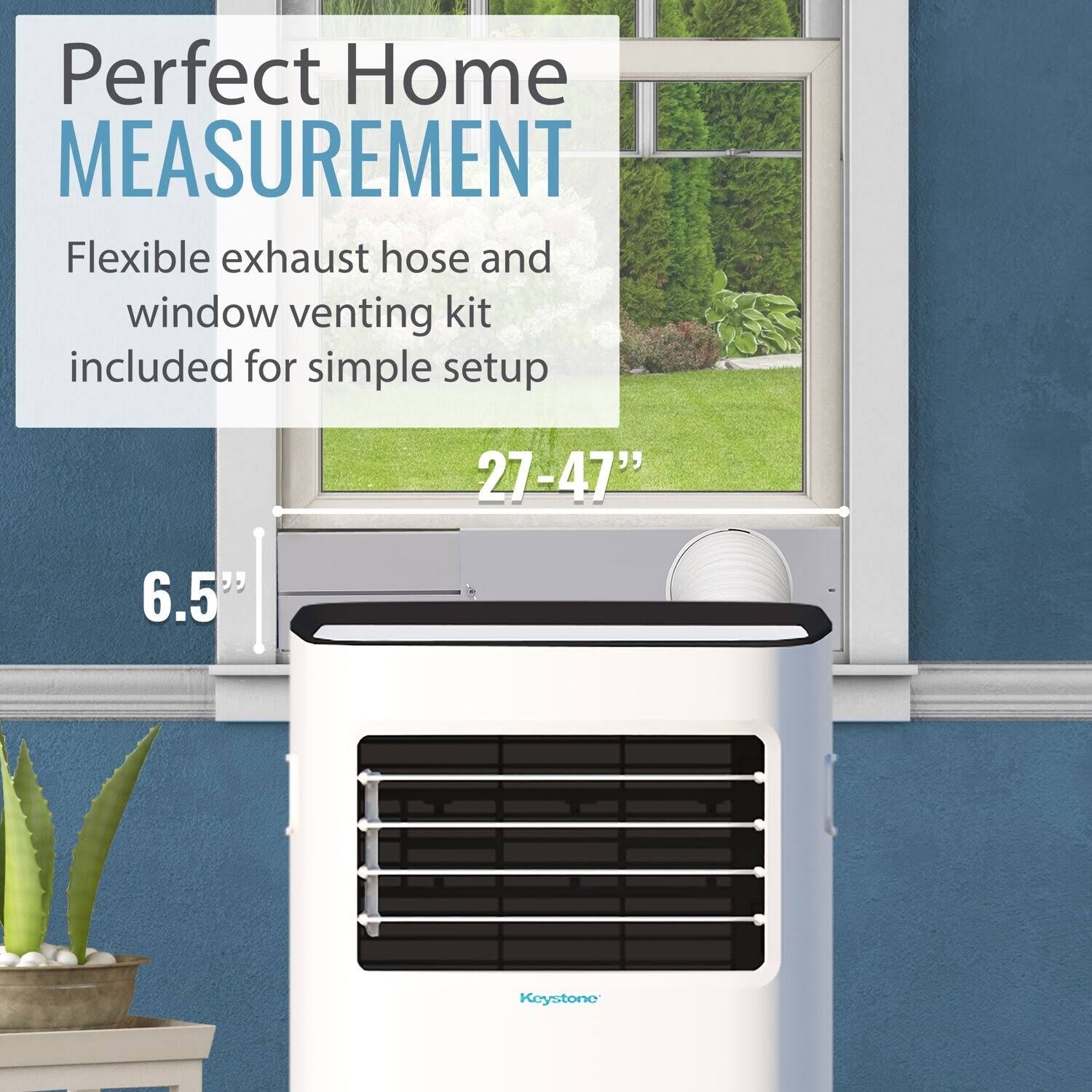 Keystone KSTAP07PHA 7000 BTU Portable Air Conditioner