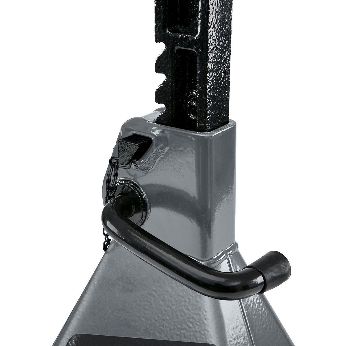 DAYTONA 6 Ton Heavy Duty Ratcheting Jack Stands, Slate Gray