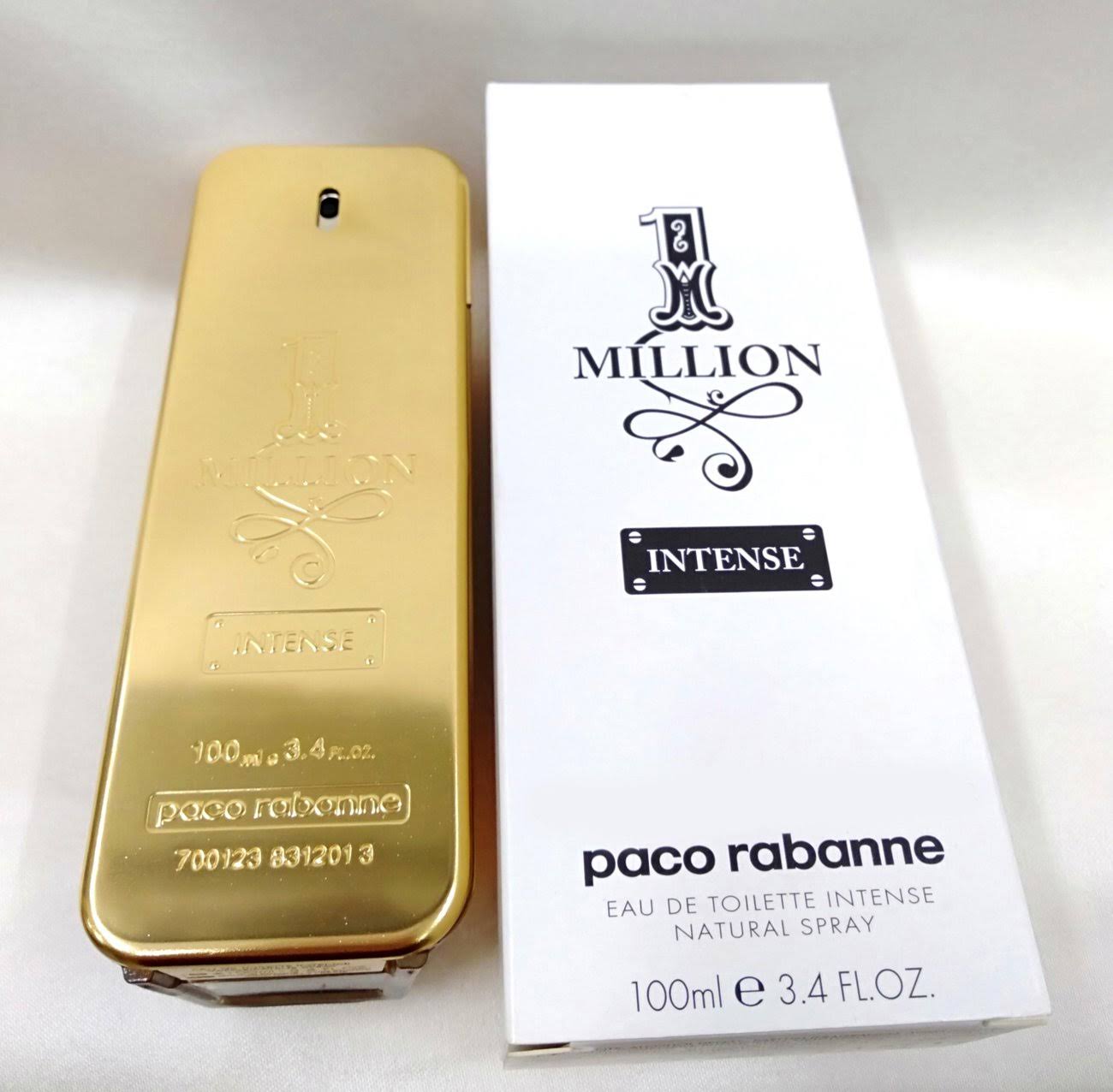 One Million Intense Men by Paco Rabanne - EDT Spray 3.4 oz