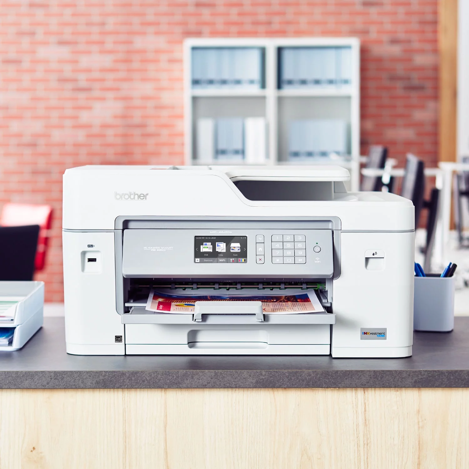 Brother MFC-J6545DW INKvestment Tank Color Inkjet All-in-One Wireless Printer