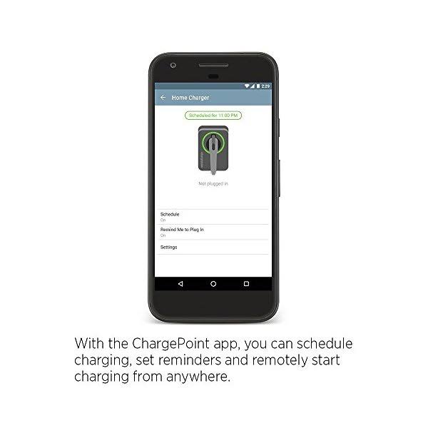 ChargePoint Home WiFi Enabled Electric Vehicle EV Charger - Level 2 EVSE 240 Volt 32 Amp Electric Car Charger UL Listed Energy