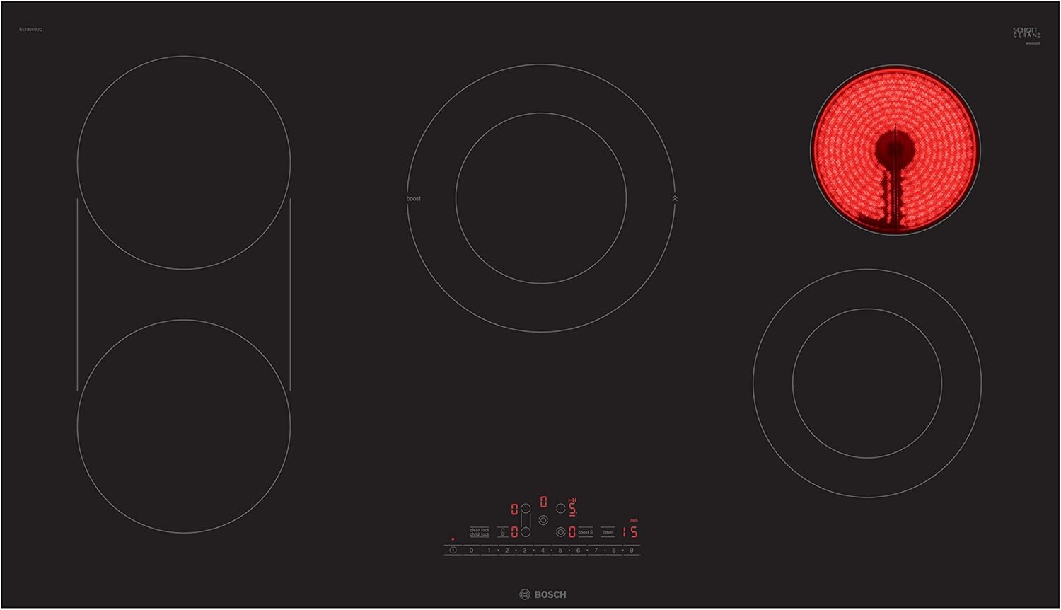 Bosch NET8069UC Electric Cooktop