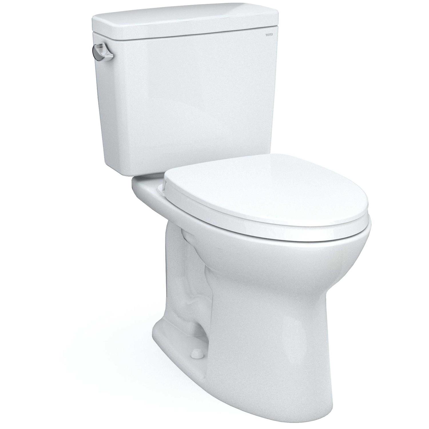 Drake 1.6 GPF Elongated Two-Piece Toilet with Tornado Flush TOTO MS776124CSFG#01 - Shop Hardware Tools Online Store