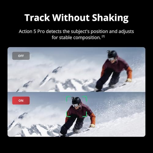DJI Osmo Action 5 Pro Adventure Combo, with 64GB microSDXC Card - Waterproof Action Camera with 1/1.3" Sensor, 4K/120fps Video, Action Camera 4K Ideal for Sports, Vlog