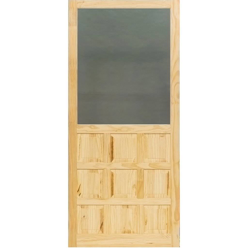 Kimberly Bay 9 Panel Wood Screen Door
