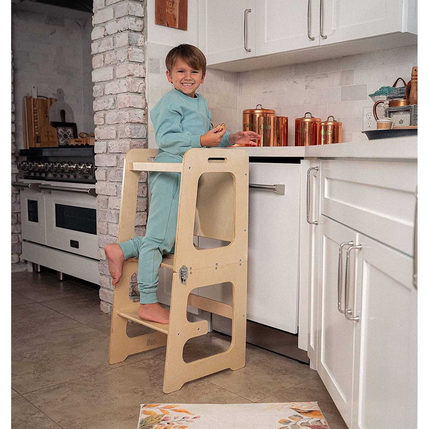 Avenlur 4 in 1 Kitchen Tower, Desk, Step Stool and Chalkboard - Shop Hardware Tools Online Store
