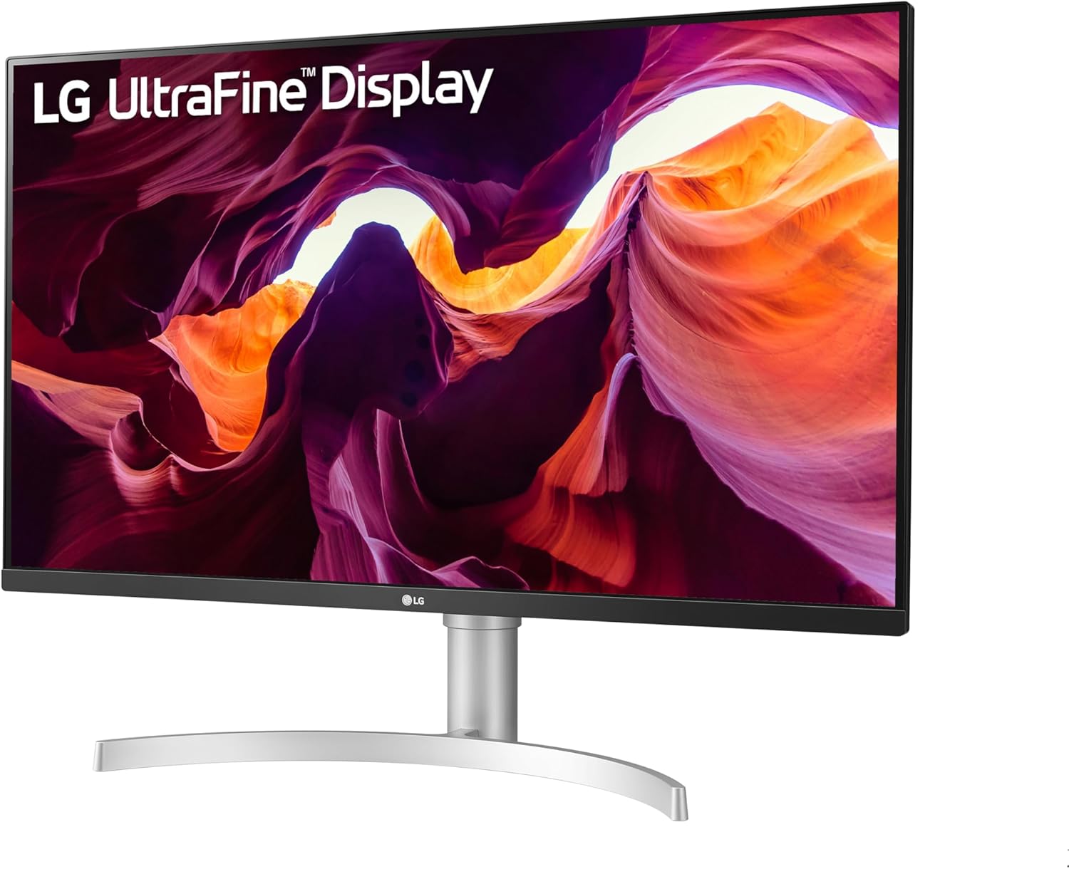 LG 27UL550-W 27-inch 4K UHD (3840 x 2160) UltraFine Computer Monitor, IPS, AMD FreeSync, Tilt/Height/Pivot Adjustable Stand, HDR10, HDMI, DisplayPort, Black Stabilizer, White