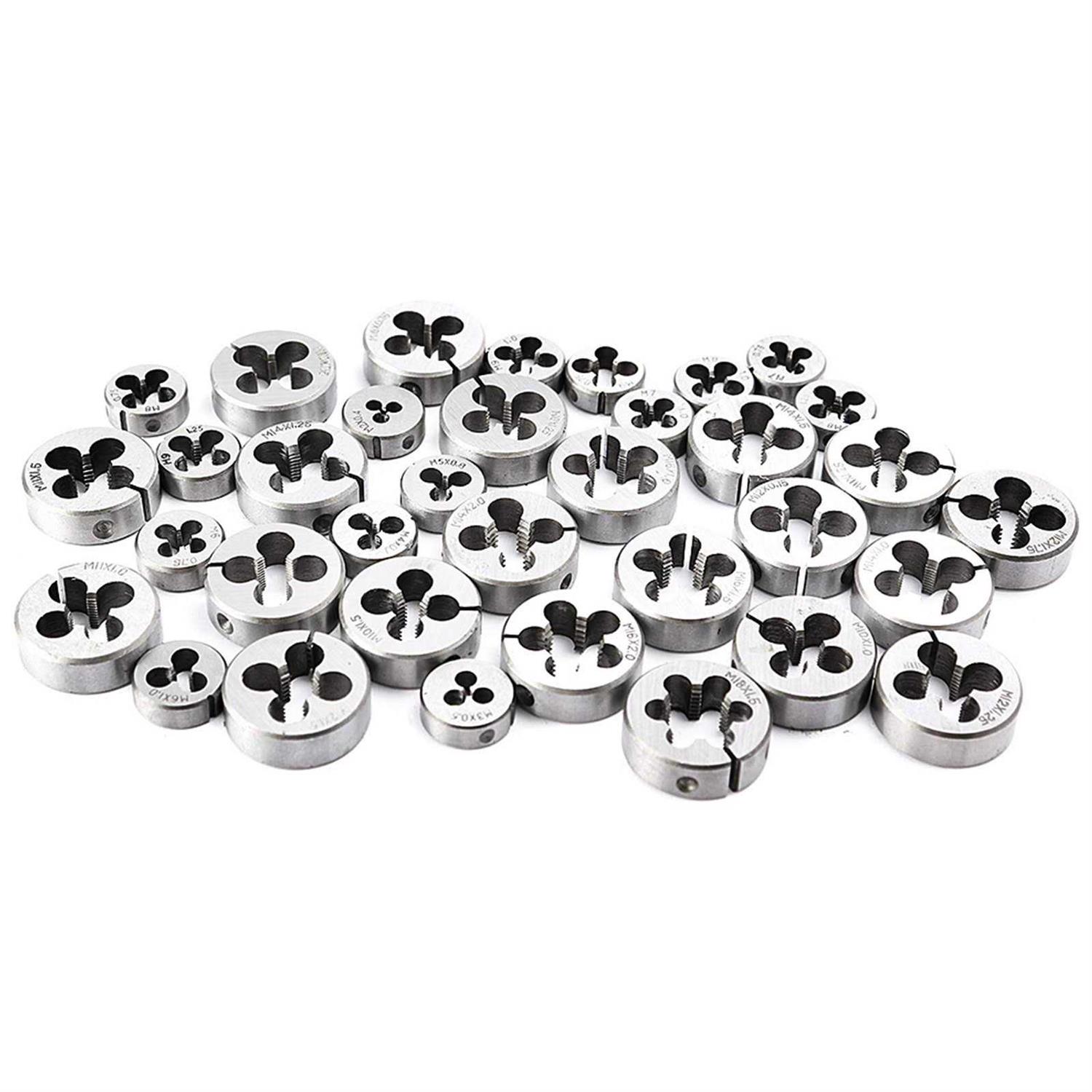 VEVOR 110Pcs Tap and Die Set Include Metric Tap and Die Set M2-M18 Tungsten Steel Titanium Tap &amp; Die Sets with Storage case Large Tap and Die Set 110JSZBYTZ0000001V0 - Shop Hardware Tools Online Store