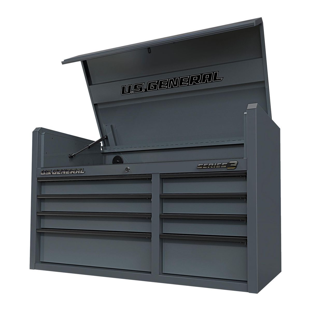 U.S. GENERAL 42 in. x 22 in. Top Chest, Series 3, Black