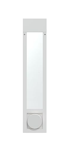 ClearVis Portable AC Window Vent Kit | Premium Glass Adjustable Universal Fit for Windows | Easy Install 5.1/5.9 Inch Air Conditioner Exhaust Kit