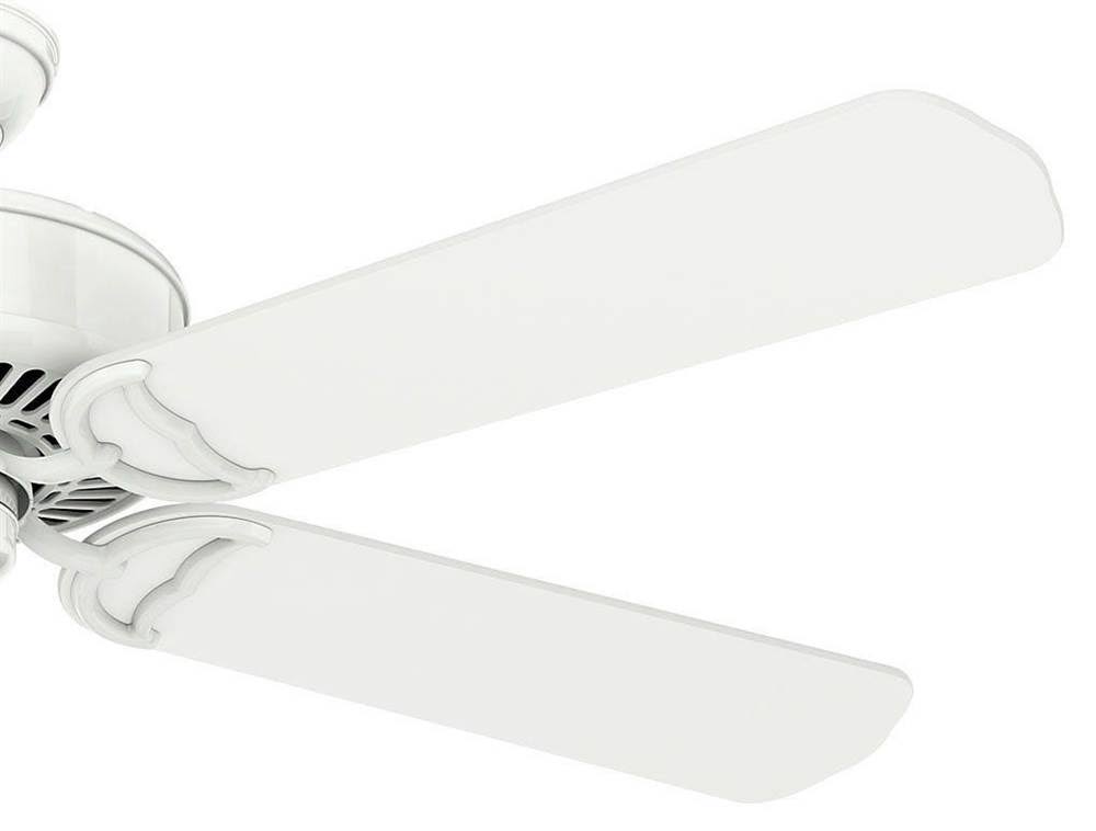 Casablanca Panama DC 54x22 Ceiling Fan - Snow White - Snow White Blades