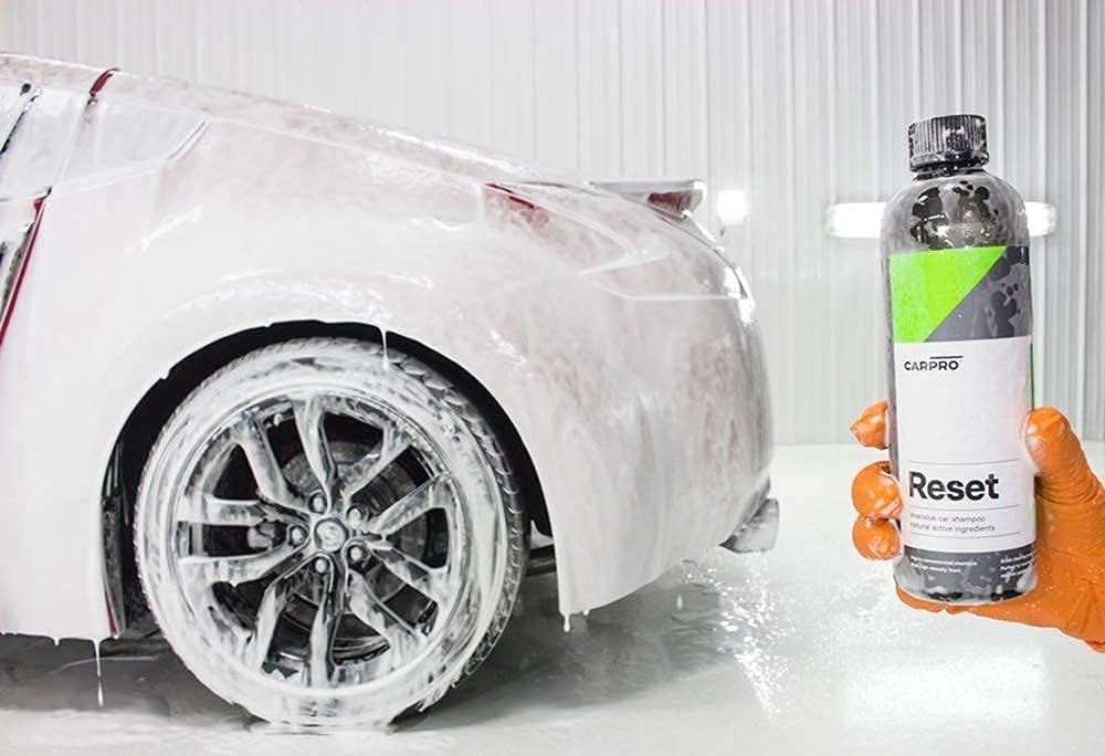 CARPRO Reset - Intensive Car Shampoo Wash Perfect Partner to Nanotechnology Based Sealants and Coatings, P-Neutral Shampoo - 4 Liter (135oz)