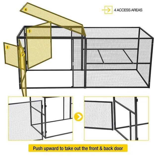 Aivituvin Chicken Coop Extension Run - Pet Supplies online store