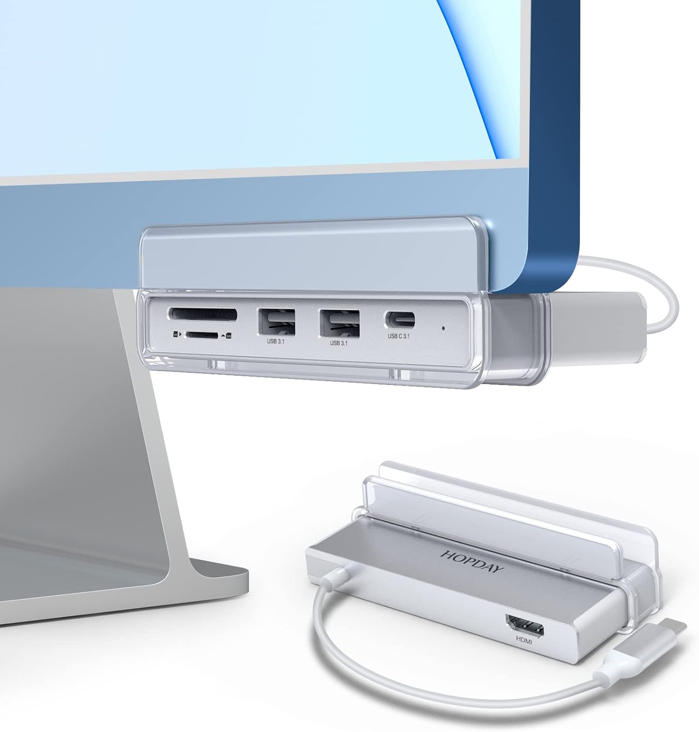 USB C Hub, MacBook Pro Docking Station 9 in 2 USB C Adapter Triple Display with 4K HDMI for MacBook Pro Air Dongle Accessories (100W PD, USB 3.0 SD/TF Card Reader 3.5mm Audio)