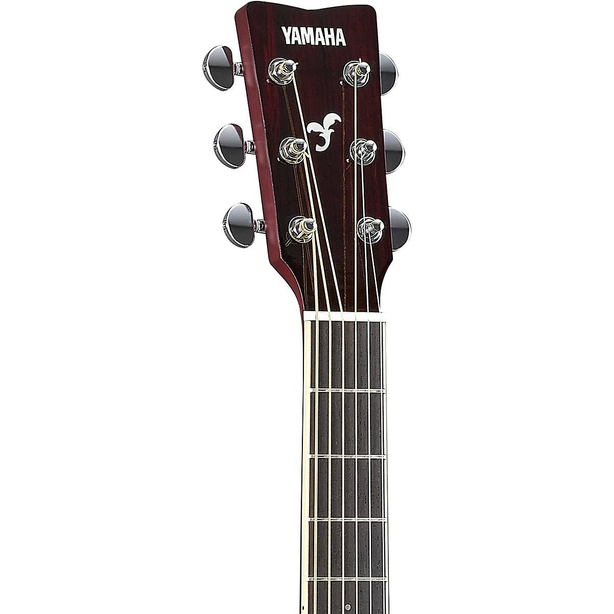 Yamaha FS-TA Concert TransAcoustic Acoustic-Electric Guitar, Ruby Red
