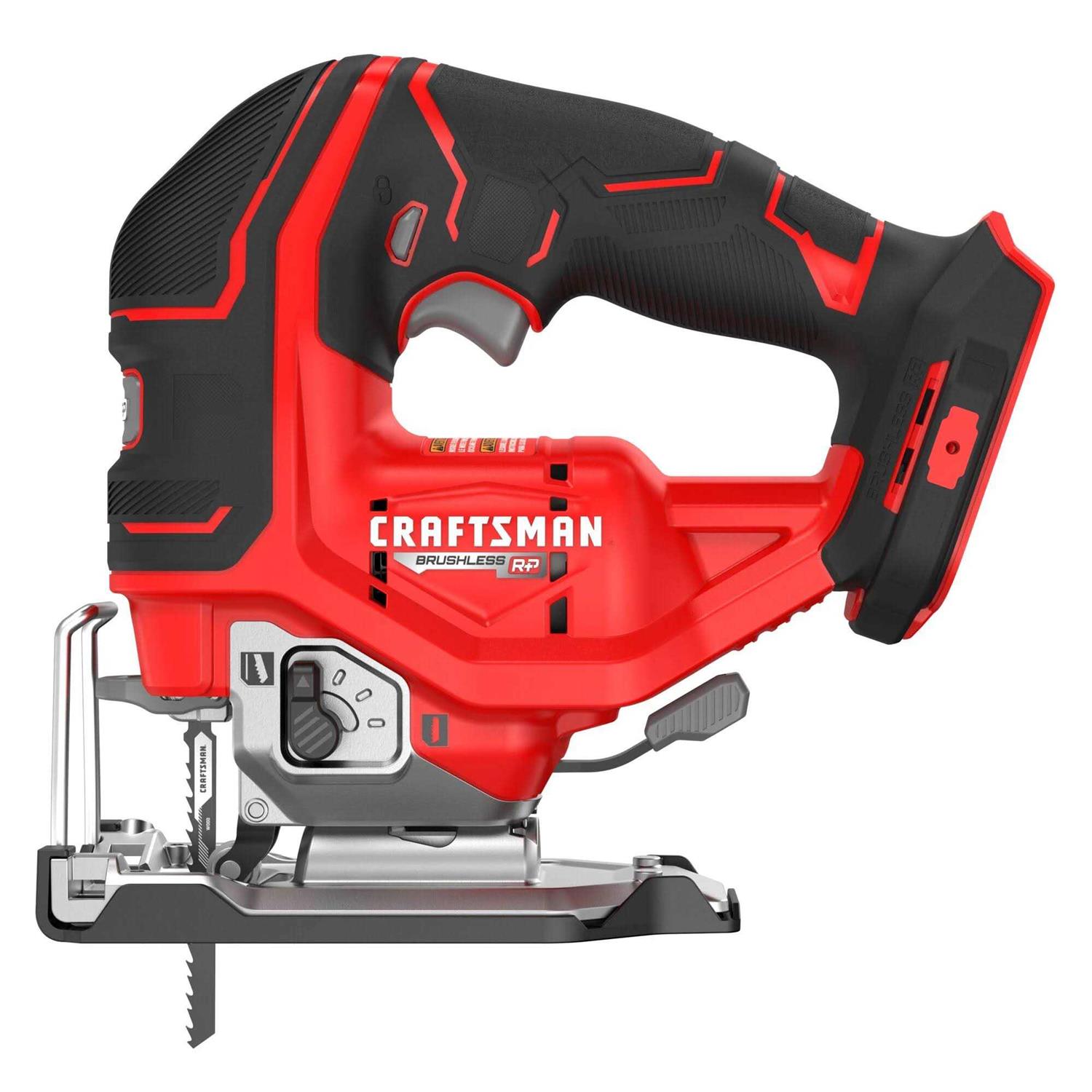 Craftsman Jig Saw CMCS650B V20 RP 20-Volt Max Brushless Variable Speed Keyless Cordless - Shop Hardware Tools Online Store
